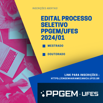 Pós Em Engenharia Mecânica Abre Inscrições Para Processo Seletivo Para ...